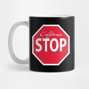 California STOP Mug